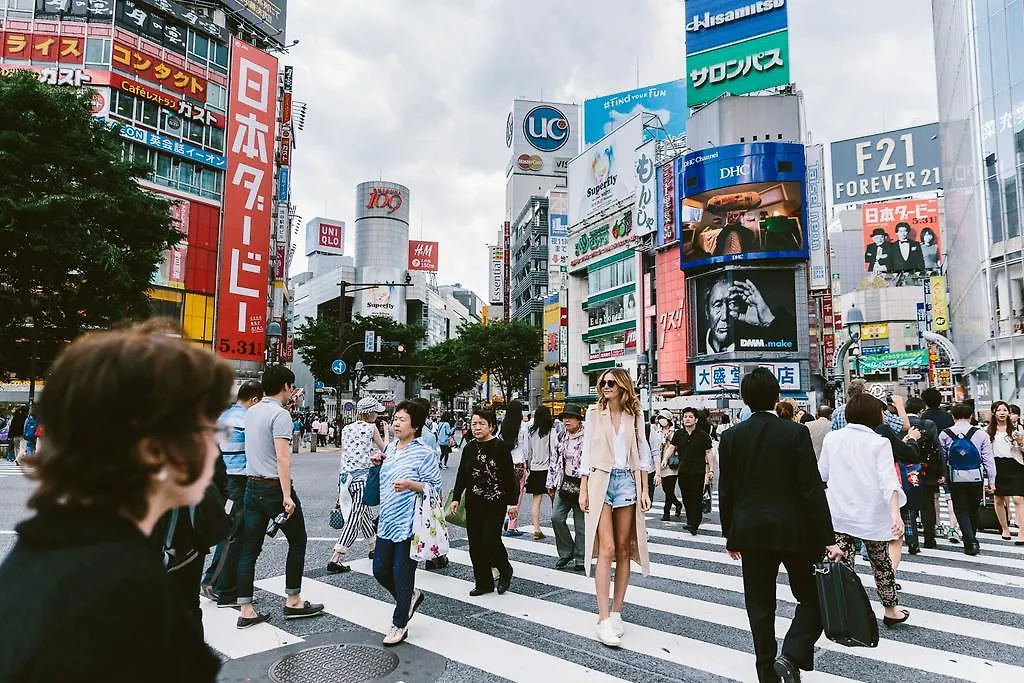 Daire Shibuya, Walk To Shibuya Crossing Otel Tokyo